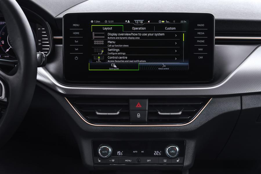 Детали интерьера Skoda Kamiq 2019 года  (WW) (фото 68 из 217)
